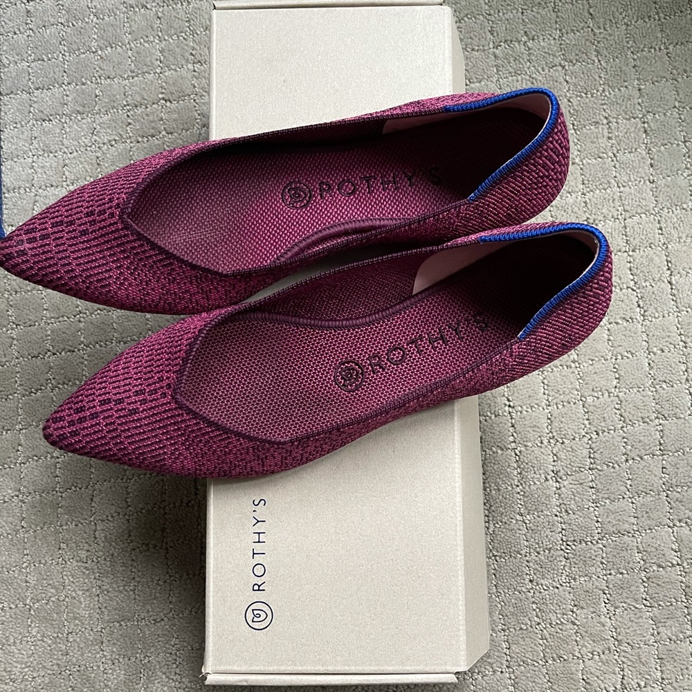 Rothy’s Point Flat size 9